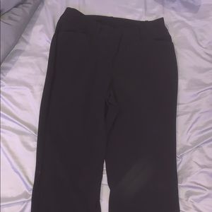Black slacks
